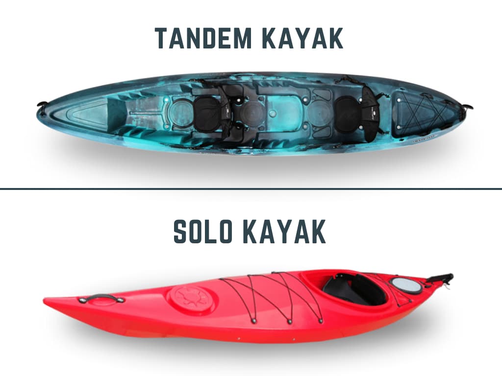 solo vs tandem kayak