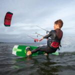 Kite surfing technique